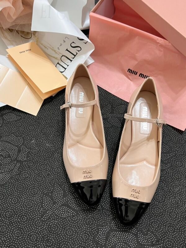 MIU Mary Jane Cap Toe – Talons