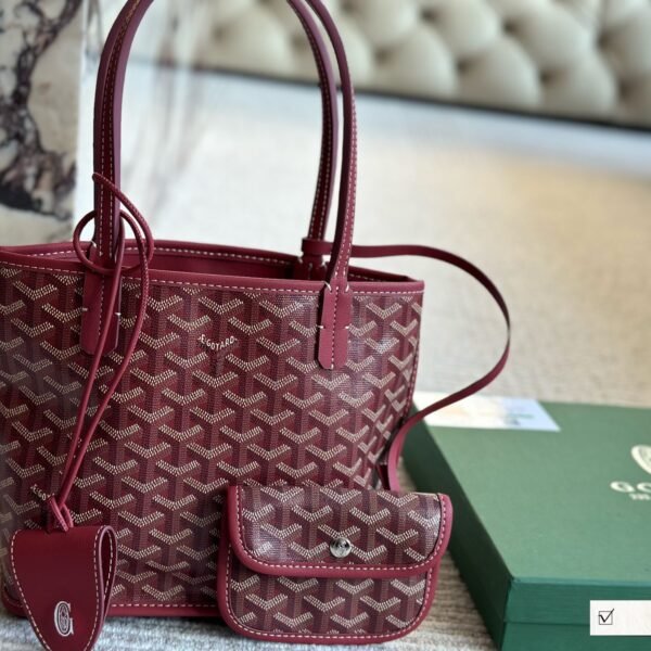 GYD Saint Louis PM Red GYDine Canvas - Bag
