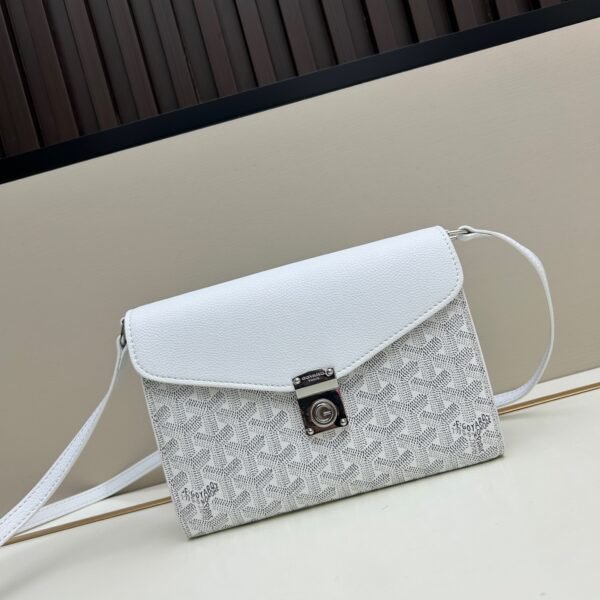 GYD Saint Louis Pochette White GYDine Canvas - Bag