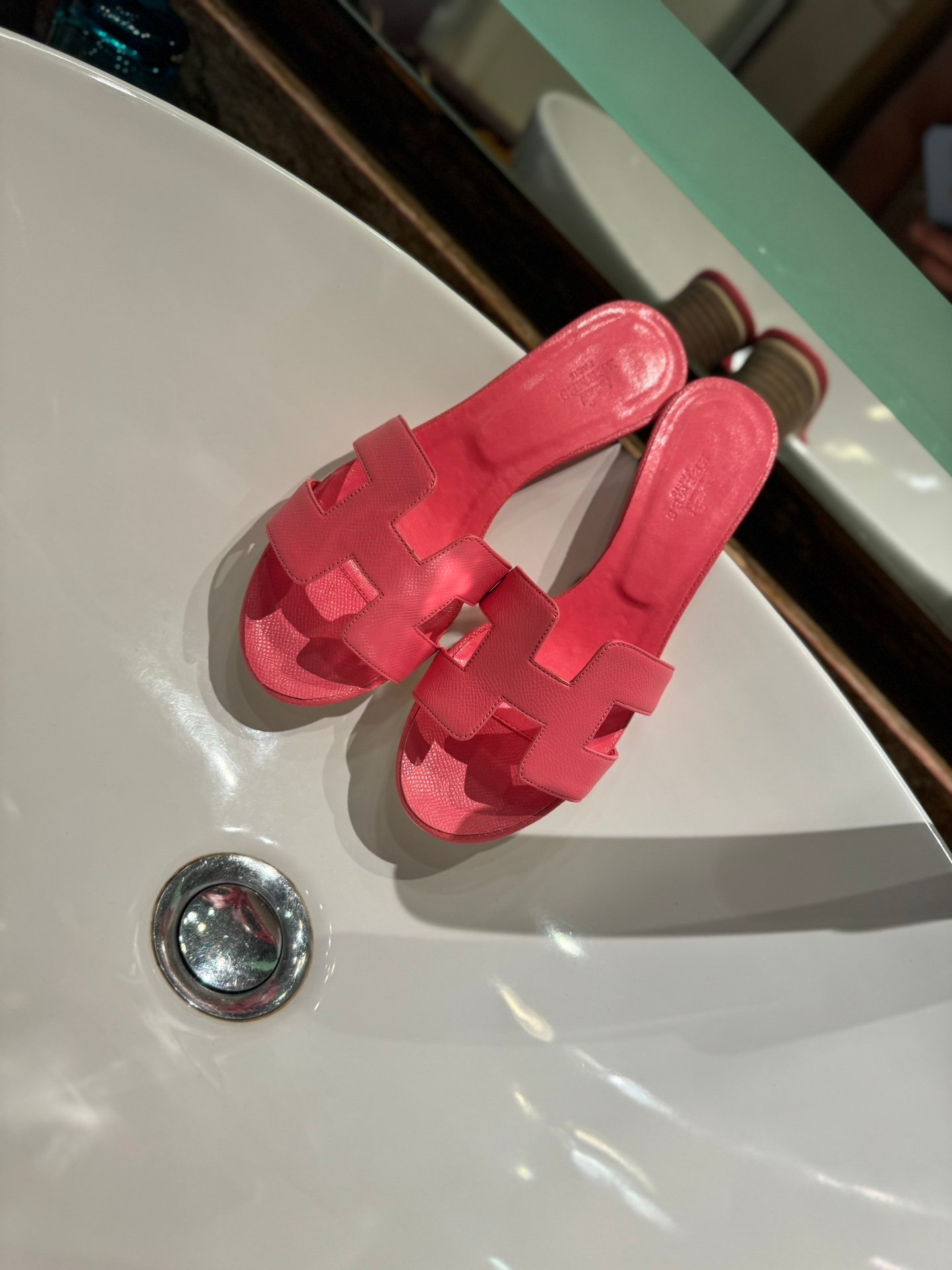HM Oran Sandals Pink Leather - Sandals - Image 5