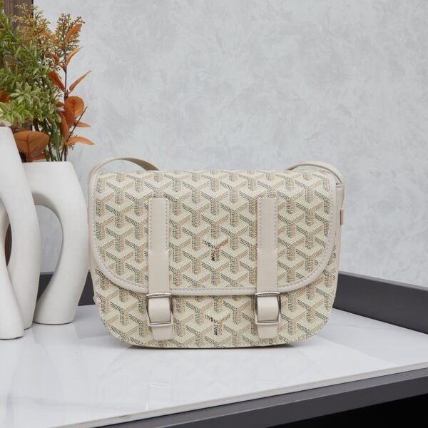 GYD Belvedere PM White GYDine Canvas - Bag