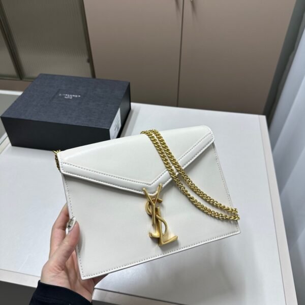 YSL Kate White/Black Leather - Bag