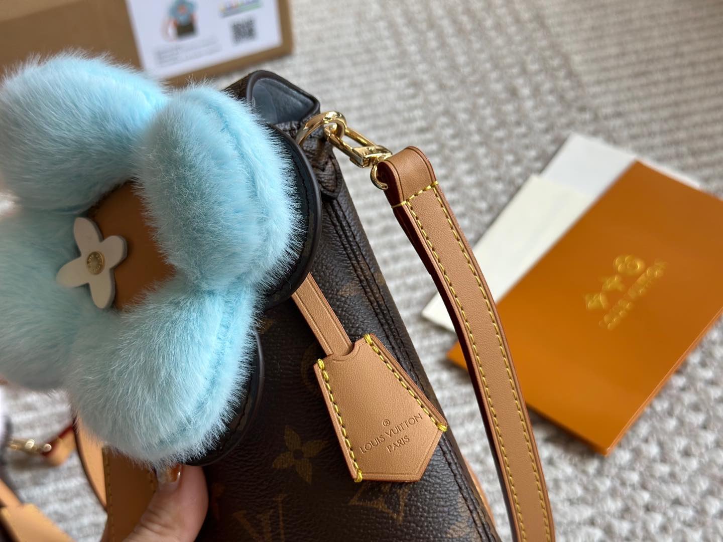 LV Papillon BB Monogram - Bag - Image 3