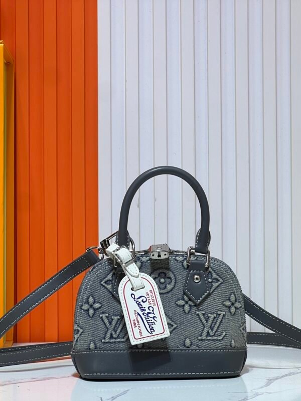 LV Alma BB Denim Monogram – Sac