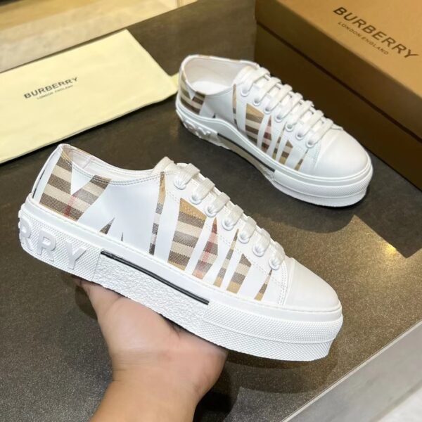 BBR Vintage Check Logo Sneakers White/Check - Sneakers