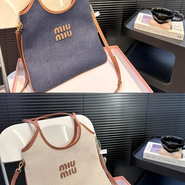 MIU Logo Tote - Bag