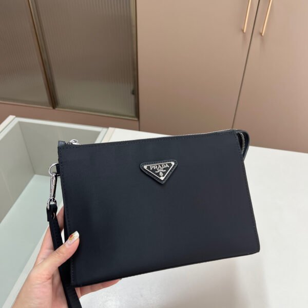 PR Re-Nylon Pouch Black Nylon - Bag