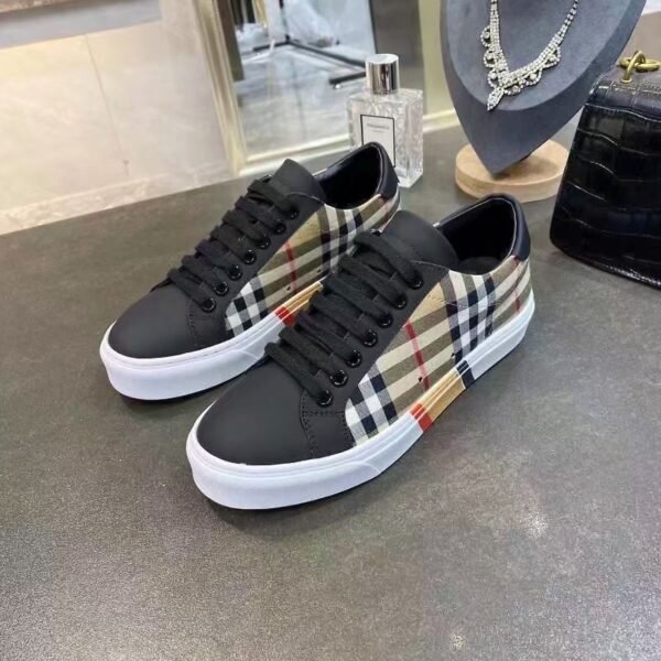 BBR Vintage Check Sneakers Beige/Black - Sneakers