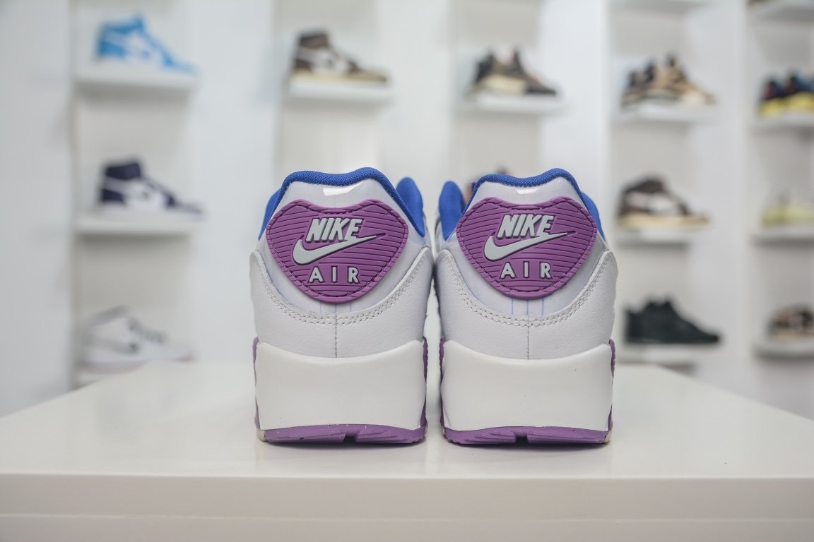 NK Air Max 90 SE White/Purple - Sneakers - Image 2