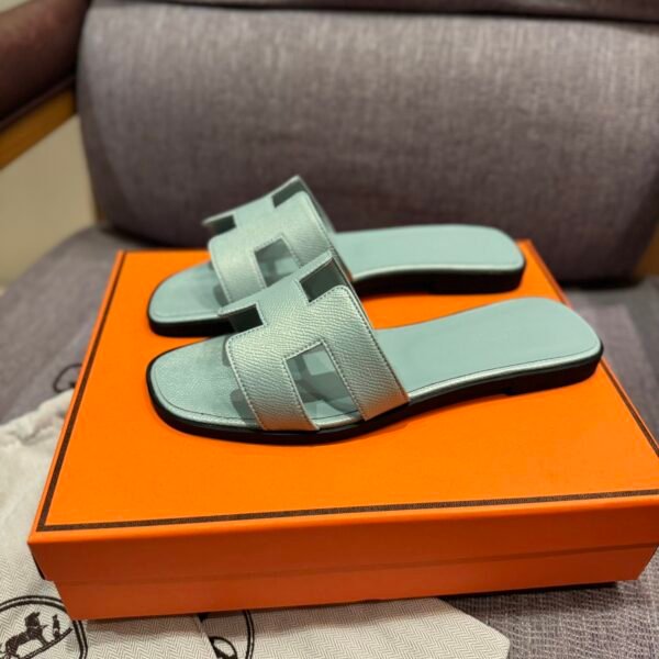 HM Oran Sandals Blue Leather - Sandals
