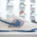 NK Dunk Low x LV – Sneaker – Blu