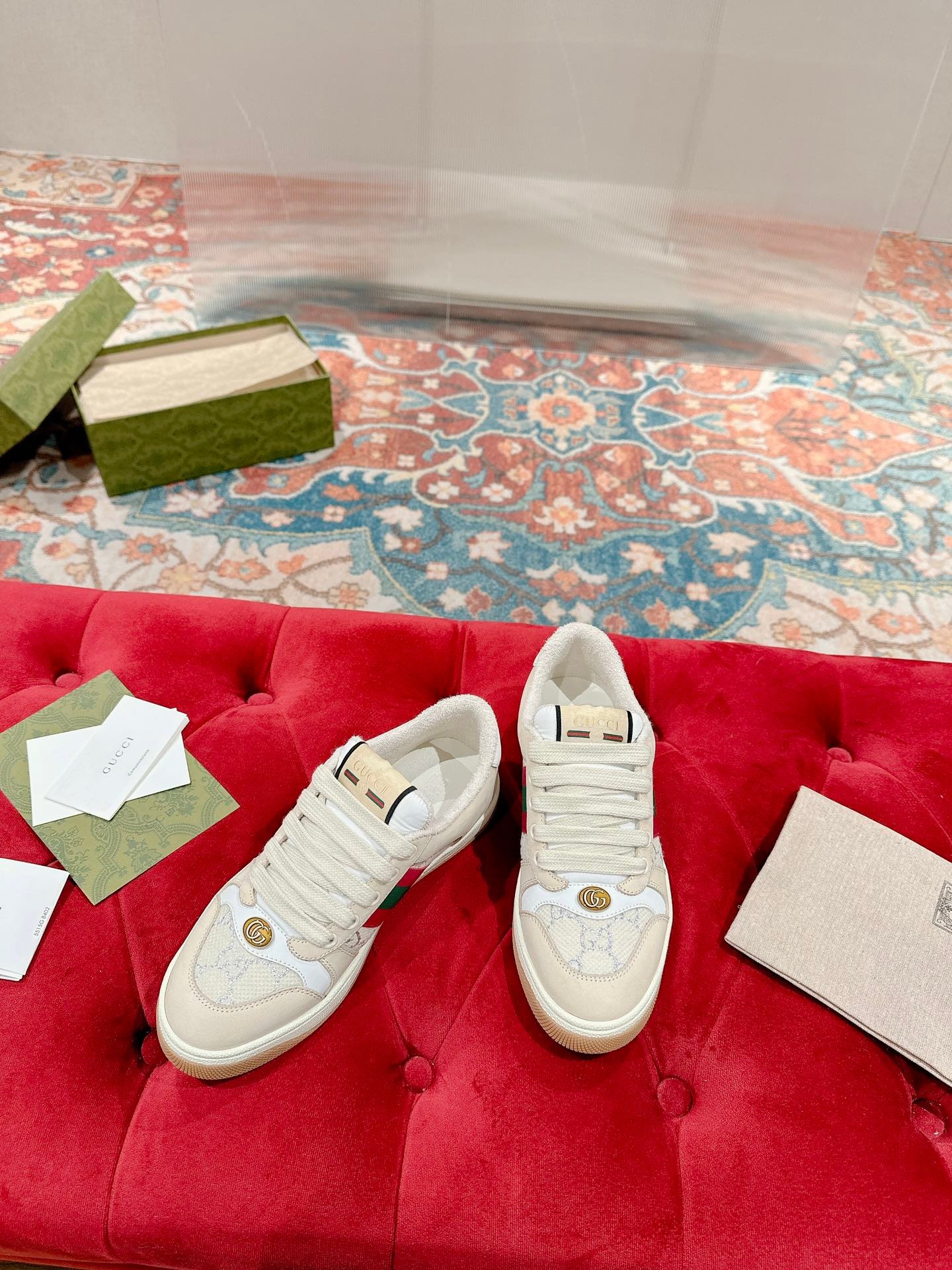 GG Screener Beige/White - Sneakers - Image 5