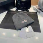 MCL Logo Patch Beanie Grey Wool – Chapeau