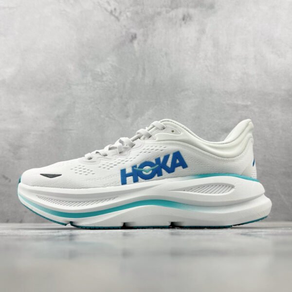 HOKA Bondi 8 White - Sneakers