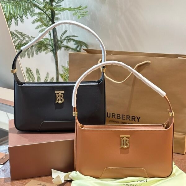 BBR TB Bag Black/Tan Leather - Bag