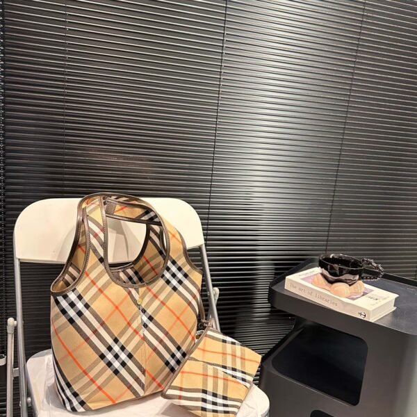 BBR Vintage Check Hobo Beige Check - Bag
