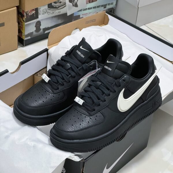 NK Air Force 1 Low Ambush Black/White - Sneakers