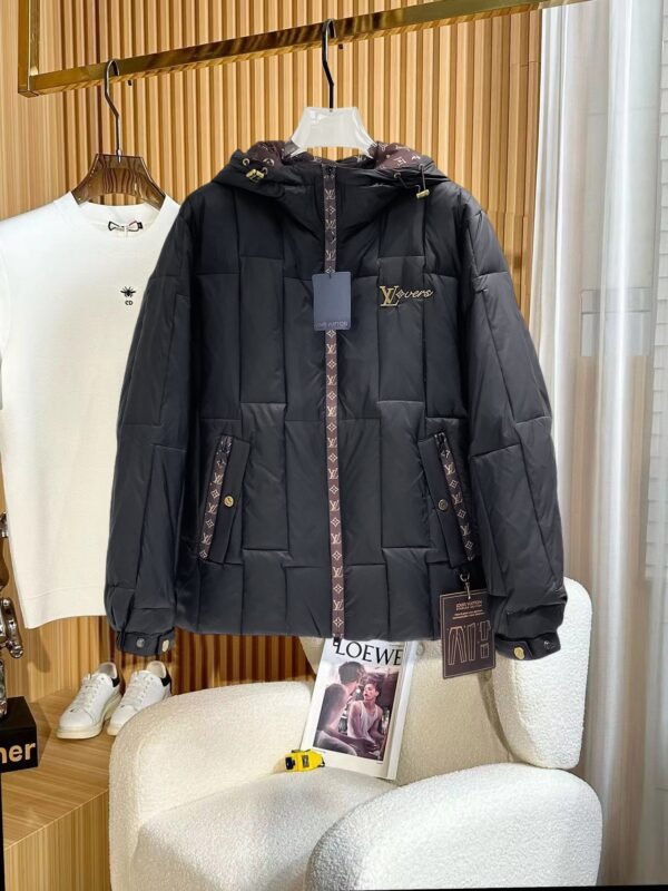 LV Monogram Puffer Jacket – Jacket – Red
