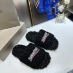 BAL Furry Logo Slides – Slides – Tan