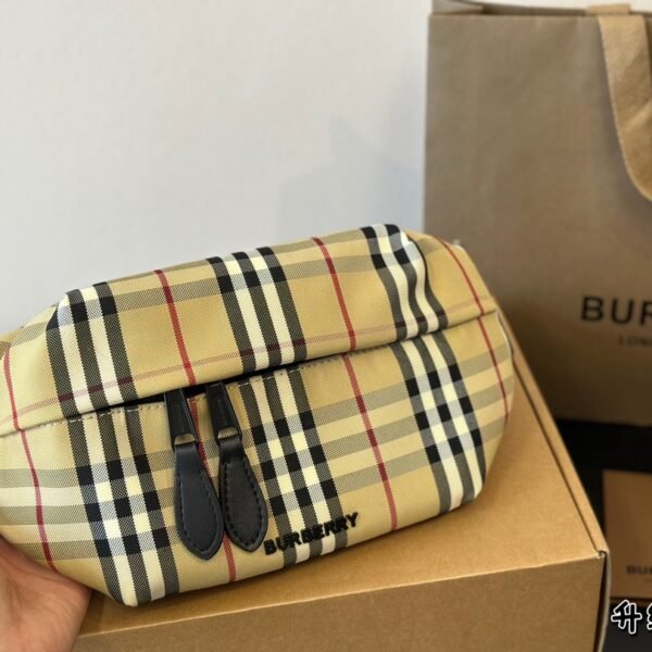 BBR Vintage Check Belt Bag Beige Check - Bag
