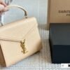 YSL Manhattan Small Beige Leather - Bag