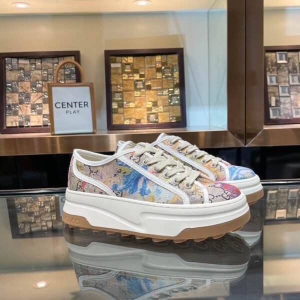 GG Tennis 1977 Multicolor Canvas - Sneakers