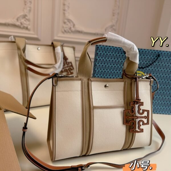 TB Canvas Shopping Bag