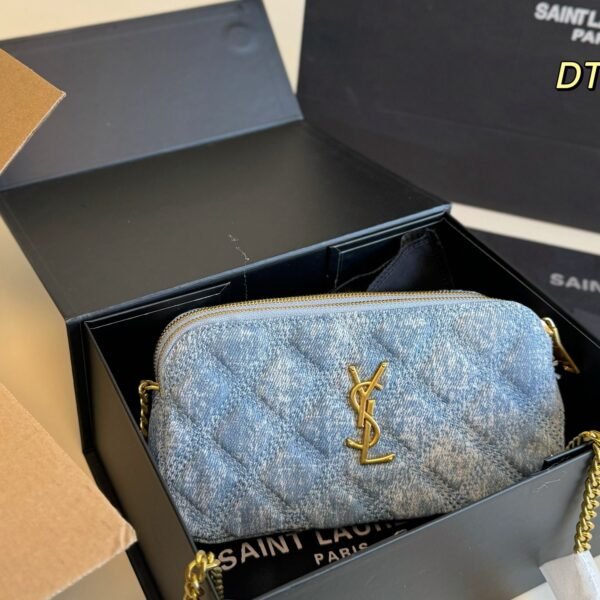 YSL Gaby Chain Bag Denim - Bag