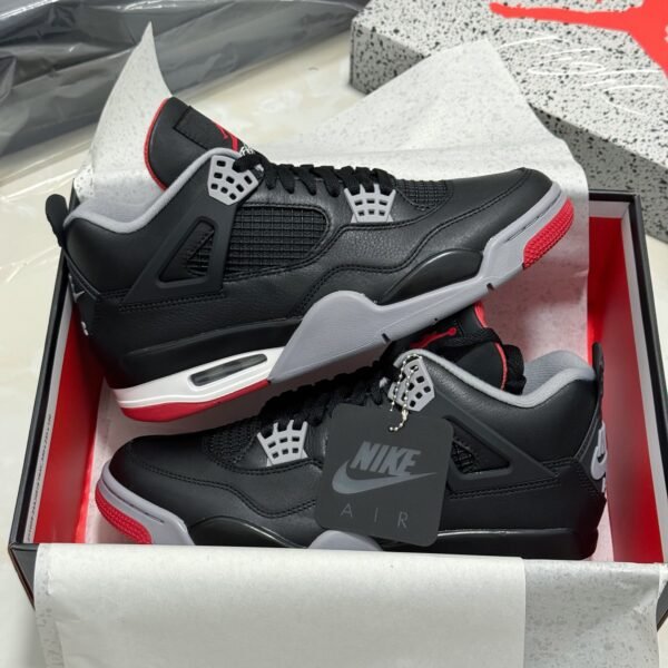 NK Air Jordan 4 Retro Bred - Sneakers