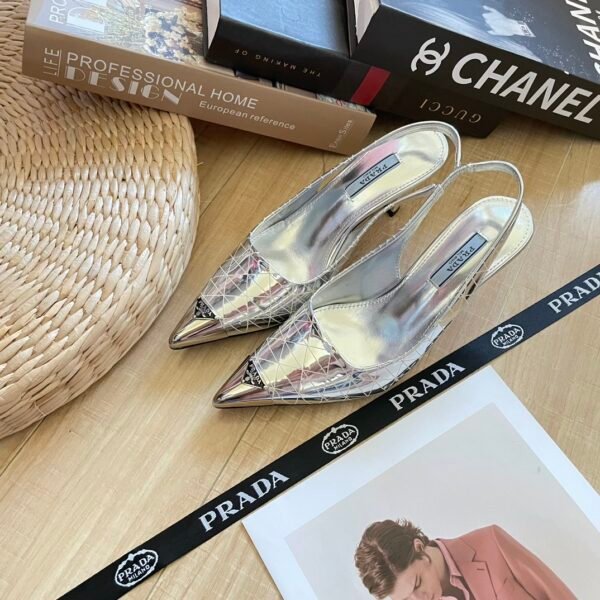 PR Slingback Pointed Toe Heels - Heels