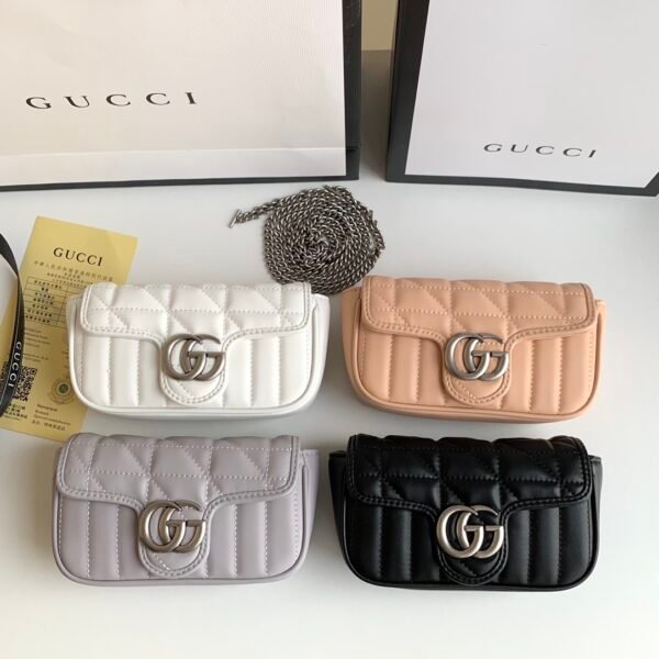 GG GG Marmont Super Mini Various Colors Leather - Bag