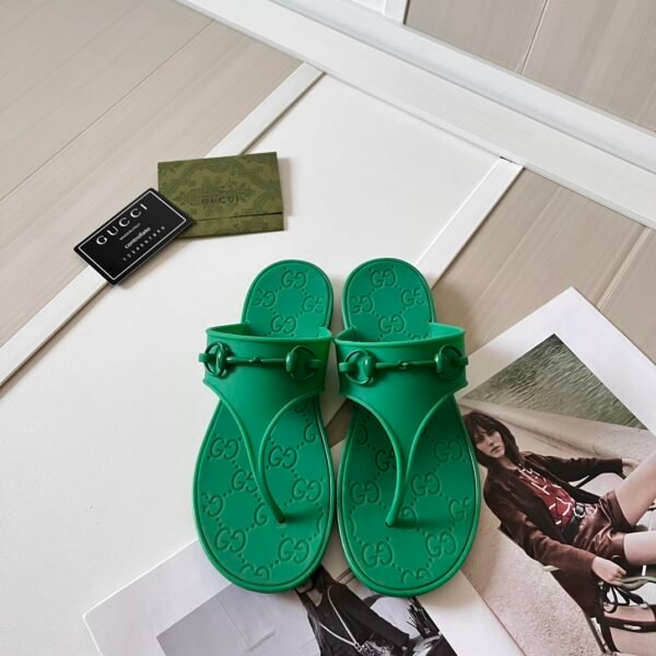 GG Rubber GG Thong Sandals - Sandals