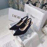 CD J'ACD Slingback Pumps Blue Velvet – Heels