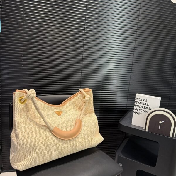 PR Raffia Tote - Bag