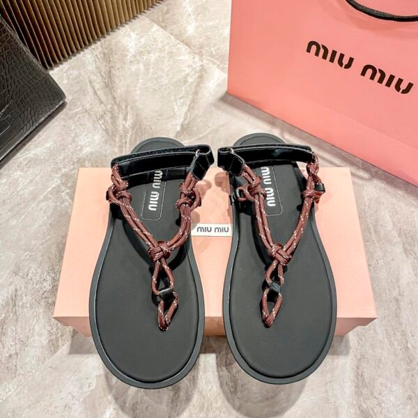 MIU Rope Sandals - Sandals