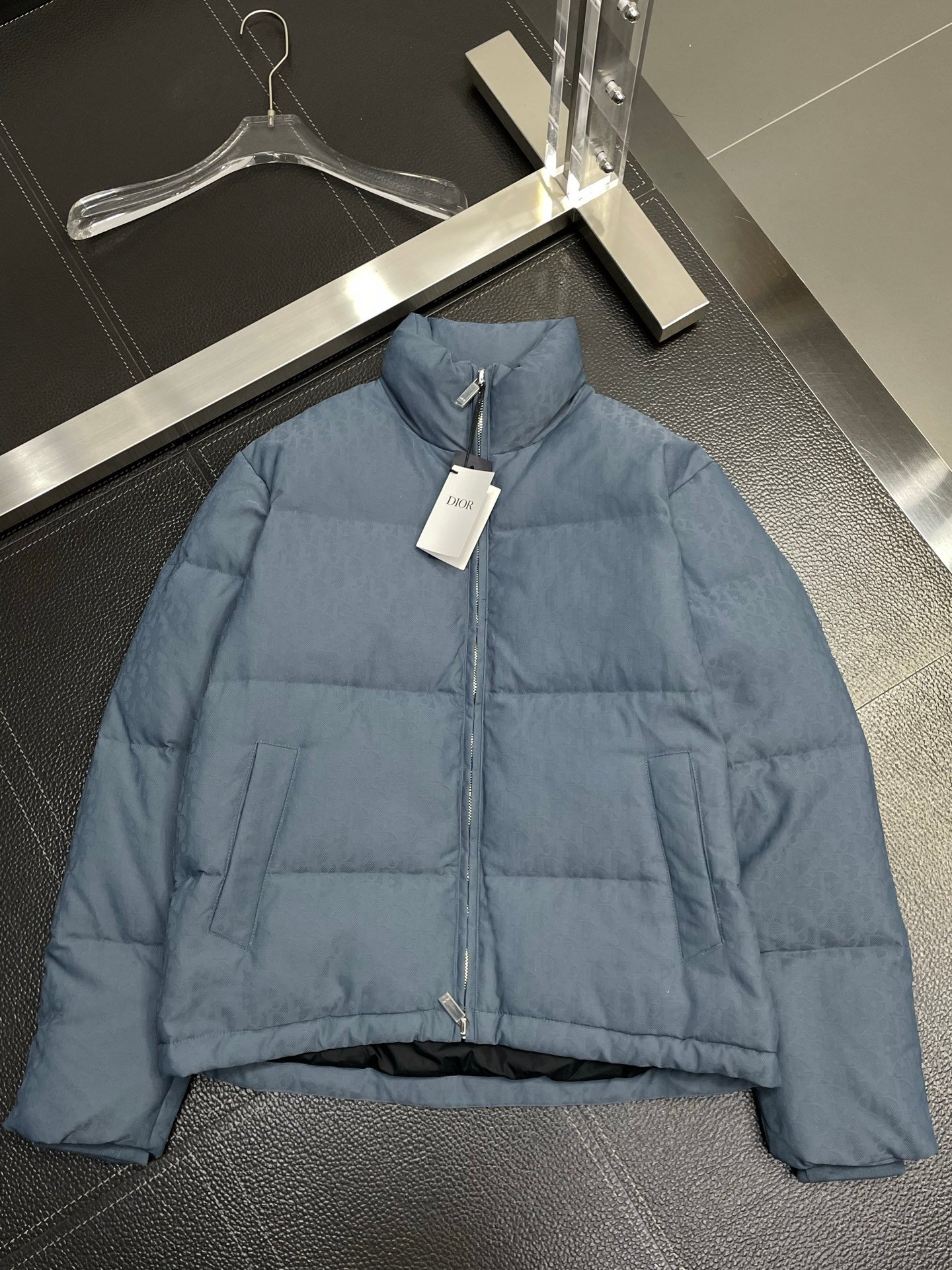 CD CD Oblique Puffer Jacket 46 Blue - Jacket - Image 5