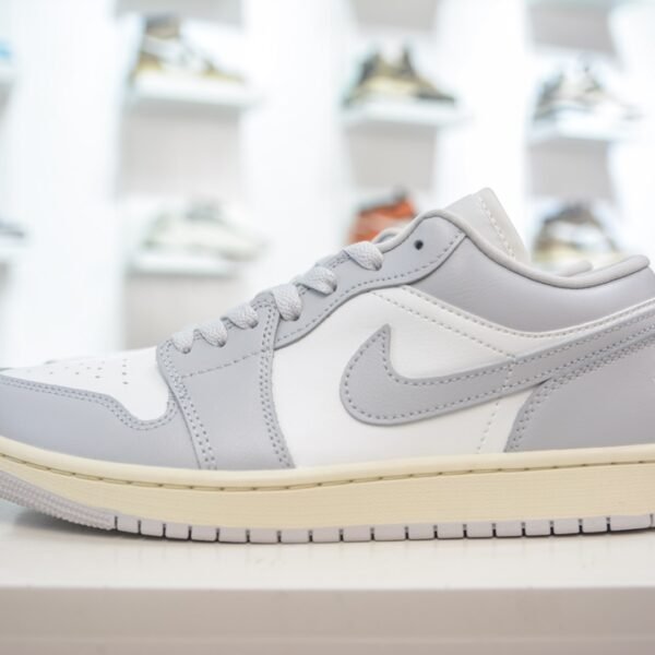 NK Air Jordan 1 Low OG Neutral Grey - Sneakers
