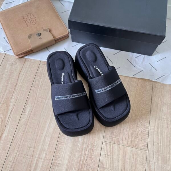 BAL Thick Sole Slides 34 Black - Slides