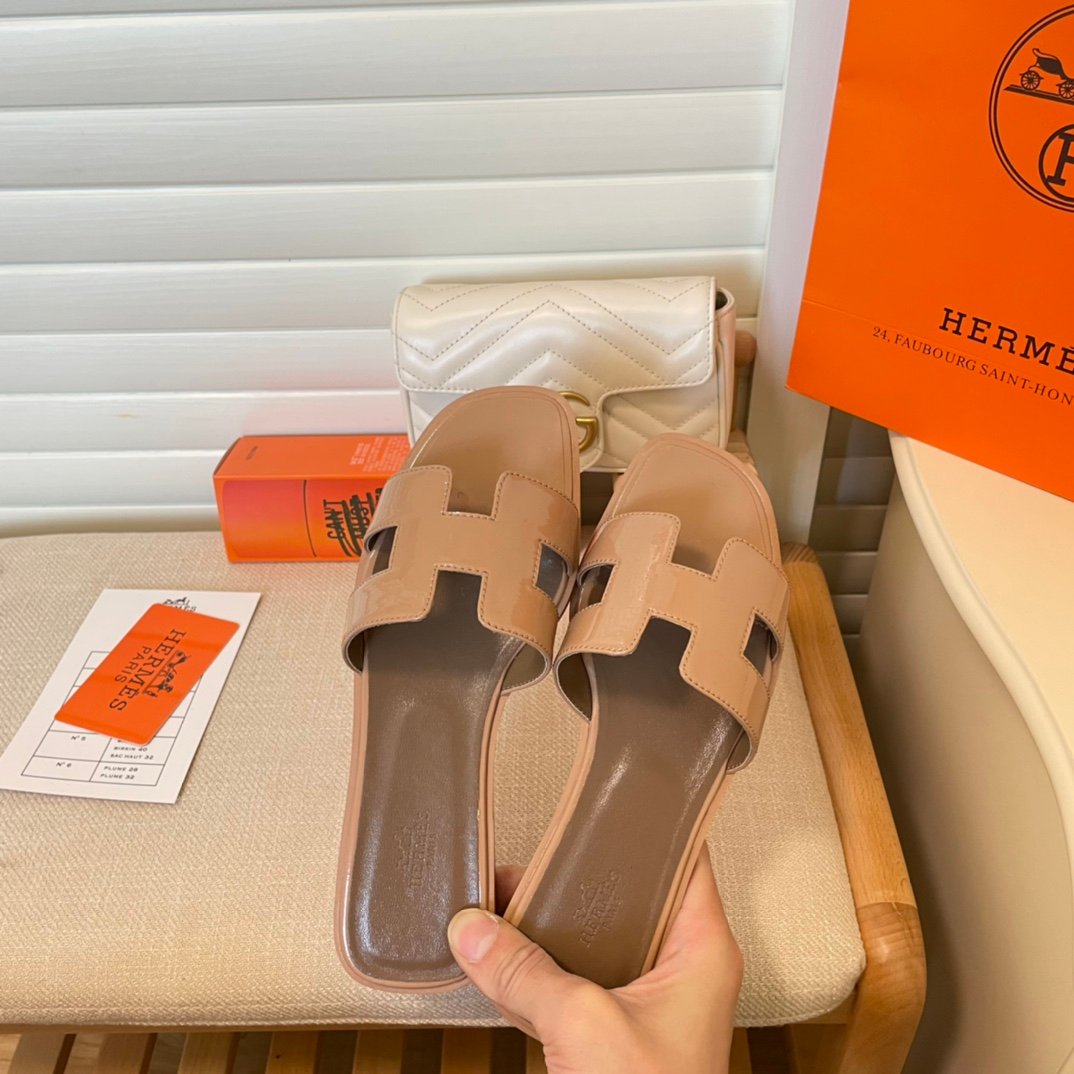 HM Oran Sandals Tan Leather - Sandals - Image 6