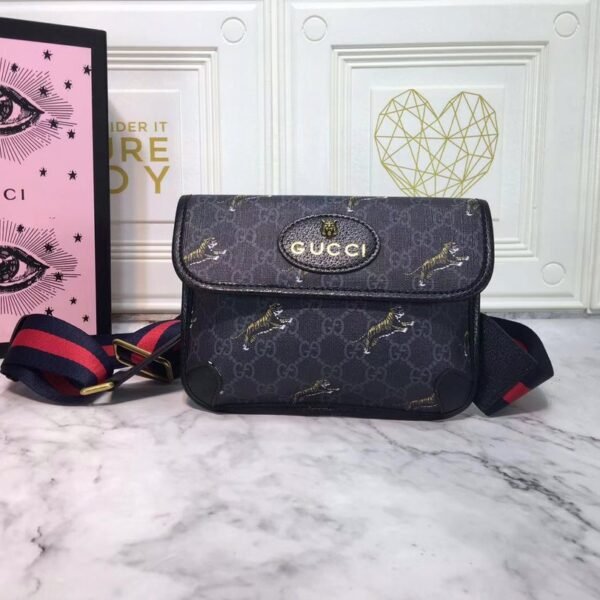 GG Ophidia GG Supreme Black/Beige GG Supreme Canvas - Bag