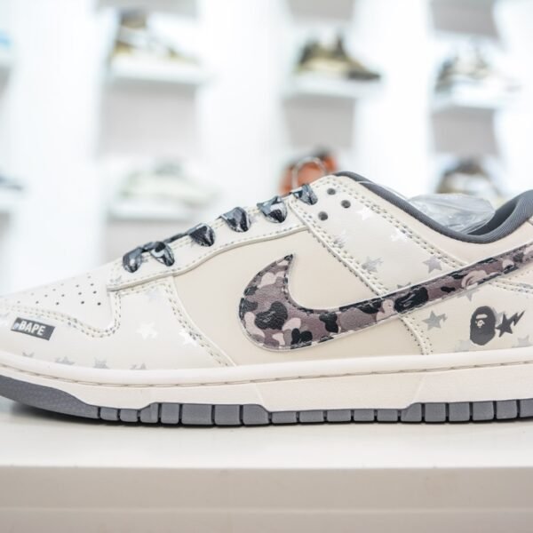 NK Dunk Low Bape - Sneakers