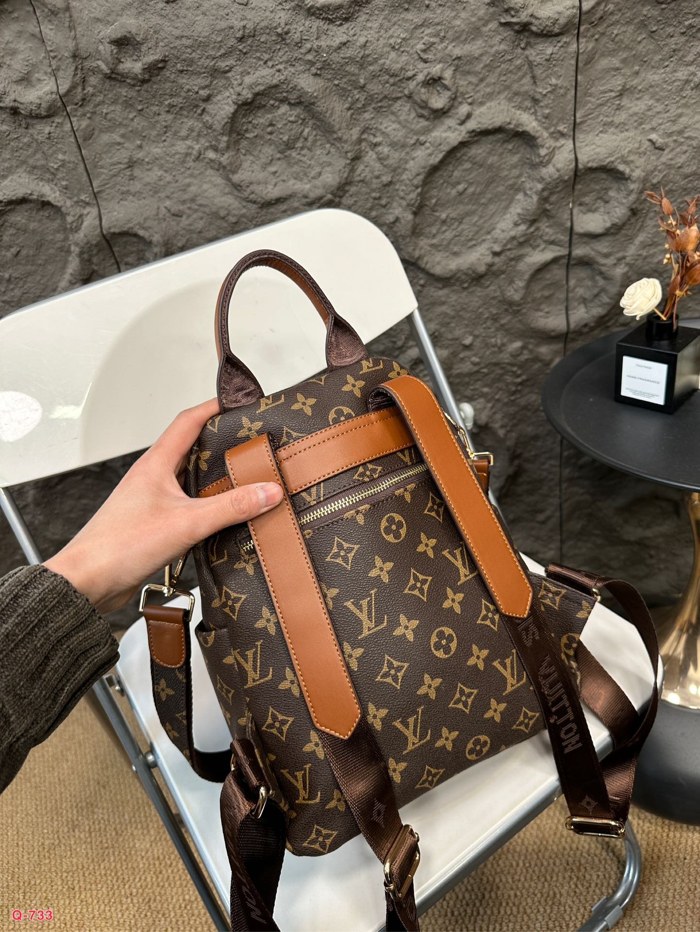 LV Palm Springs Mini Monogram - Bag - Image 5