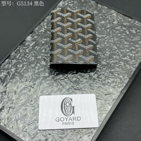 GYD Saint Pierre Black GYDine Canvas - Wallet