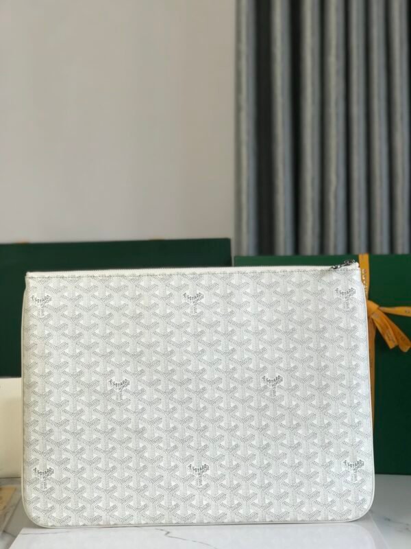 GYD Saint Louis Pouch White GYDine Canvas – Bag