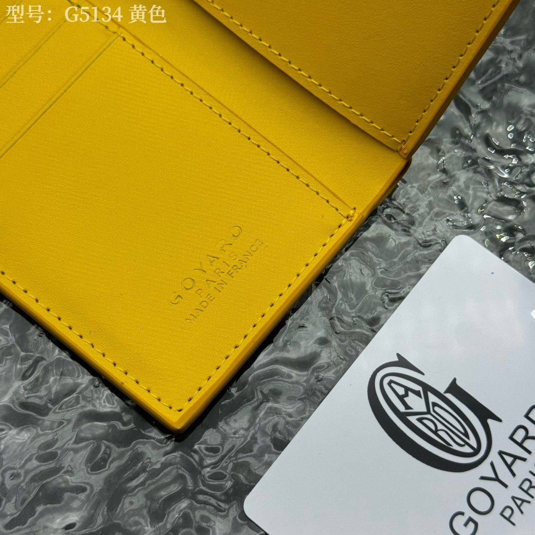 GYD Saint Pierre Yellow GYDine Canvas - Wallet - Image 5