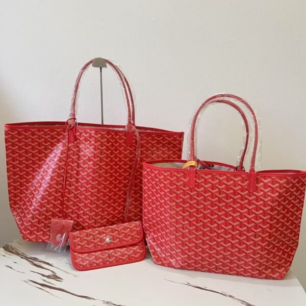 GYD Saint Louis PM Red GYDine Canvas - Bag