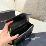 YSL Envelope Chain Wallet – Bag – Black