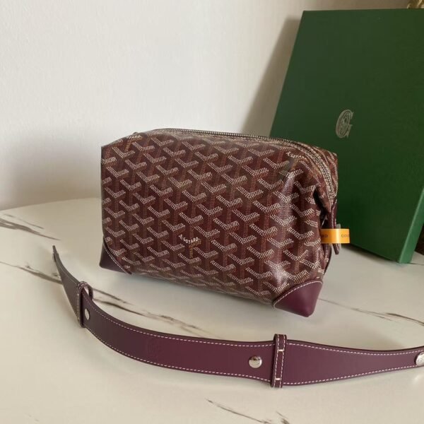 GYD Toiletry Pouch Burgundy GYDine Canvas - Bag