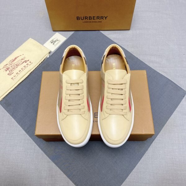 BBR Vintage Check Stripe Sneakers - Sneakers