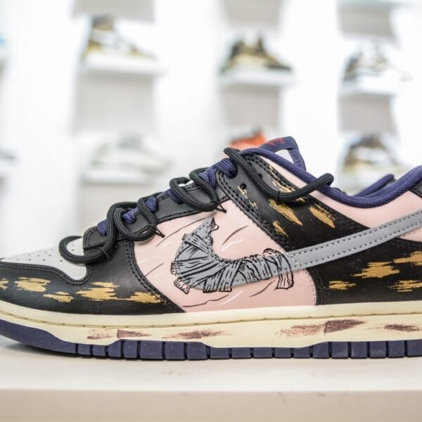 NK Dunk Low SB x Clot "Flux" - Sneakers